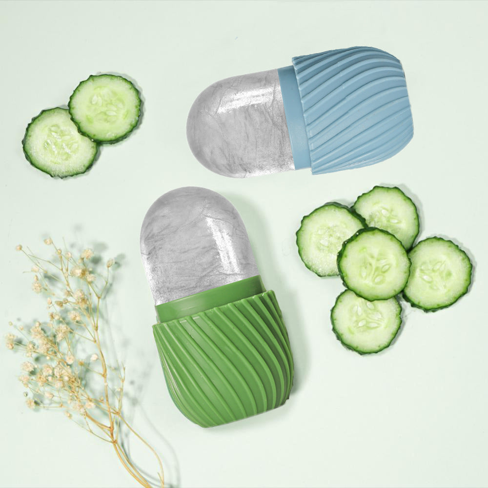 Portable Silicone Ice Facial Mold – Pore Minimizing Skin Care Tool