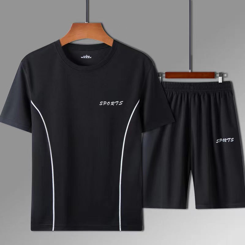 Men's Quick-Dry Sports Shorts and T-Shirt Set SWT Collections