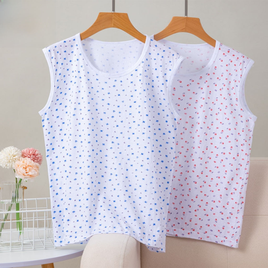 Women Cotton Summer Sleeveless Vest SWT Collection