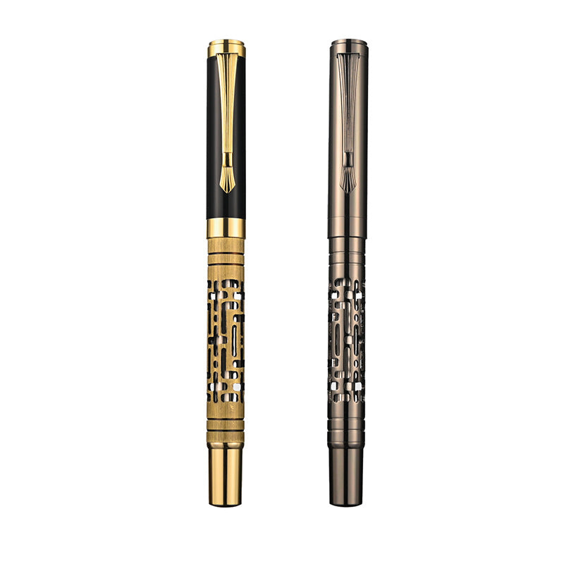 Vintage openwork floral ballpoint pen
