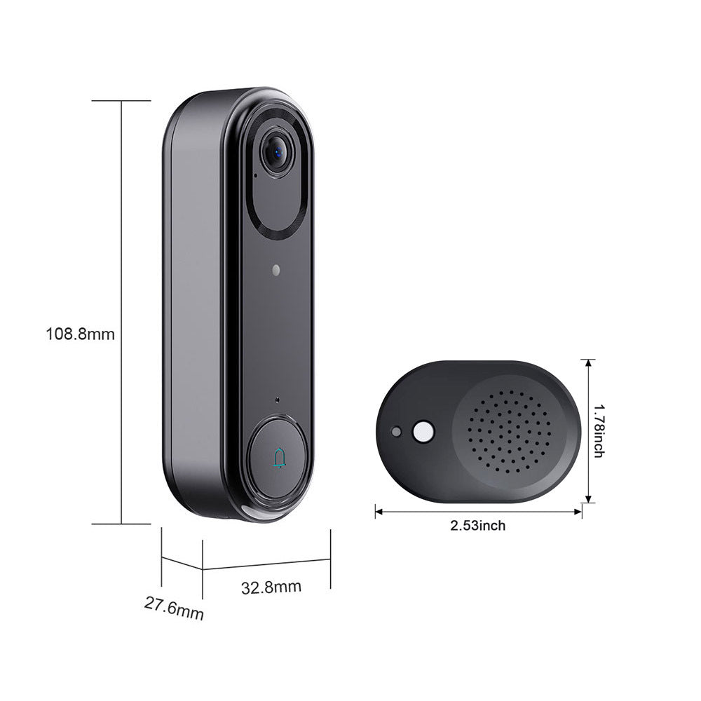 Smart WiFi Video Doorbell with Night Vision