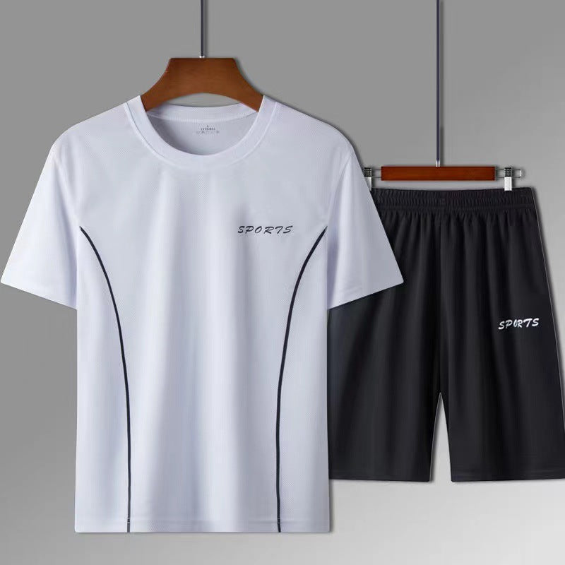 Men's Quick-Dry Sports Shorts and T-Shirt Set SWT Collections