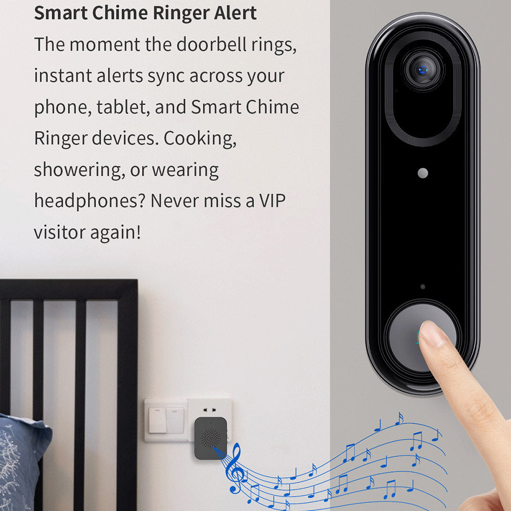Smart WiFi Video Doorbell with Night Vision
